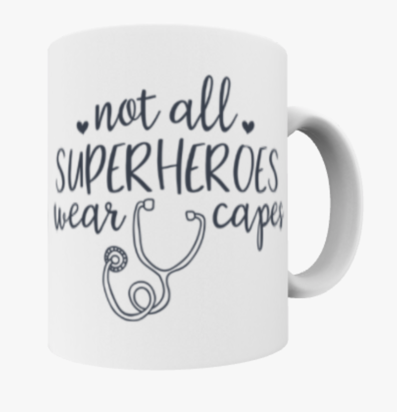 Not All Superheroes Wear Capes Mug