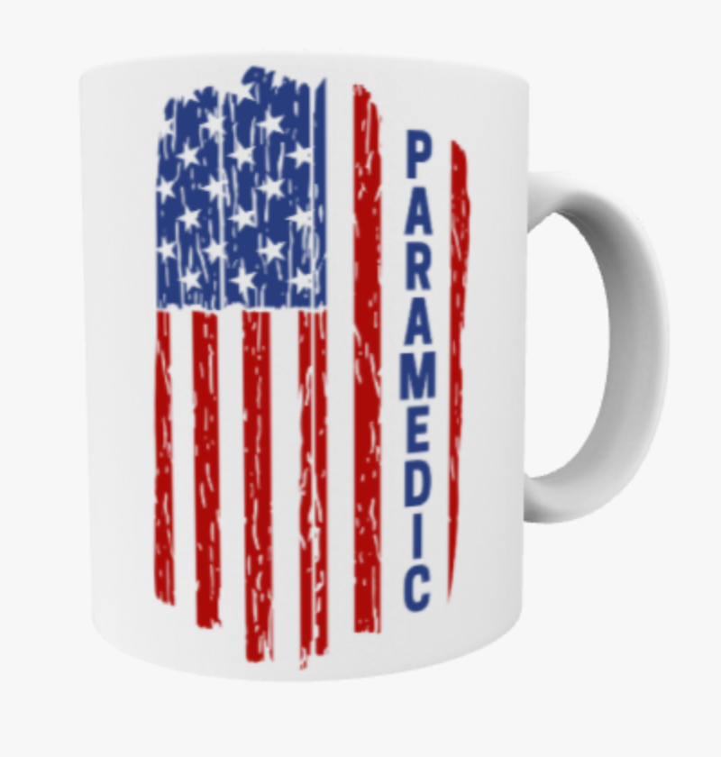 Paramedic Flag Mug